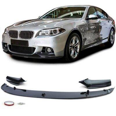All in Point Μπροστινό Spoiler Για Bmw 5 F10 / F11 2010-2013 M-Tech Μαύρο Γυαλιστερο Από Abs Πλαστικό 1 Τεμάχιο 0031997