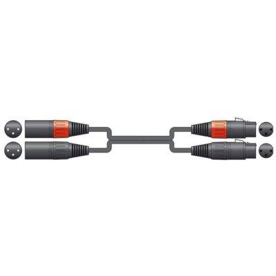 All in point Κολωνου 1 Περιστερι - Chord 2XF-2XM075 Καλώδιο Ήχου 2 x XLR Female - 2 x XLR Male 0.75m (Τεμάχιο) 2XF-2XM075