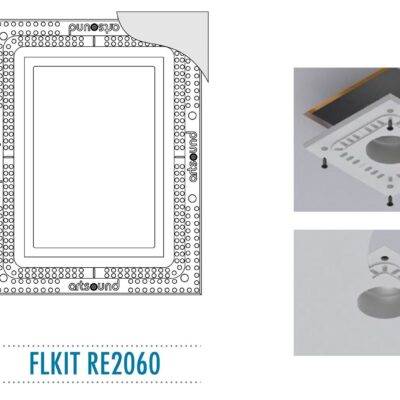All in point Κολωνου 1 Περιστερι - ArtSound FLKIT RE2060 Εντοιχιζόμενο Κιτ Στήριξης για το RE2060 409 x 319 x 14mm (Τεμάχιο) FLKIT RE2060