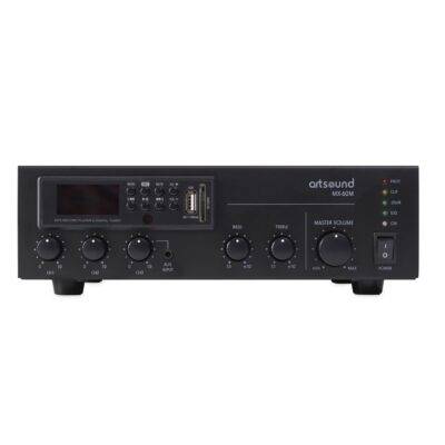 All in point Κολωνου 1 Περιστερι - ArtSound MX-60M Ενισχυτής - Μίκτης 1 Ζώνης με  USD/SD/Bluetooth 60W (Τεμάχιο) MX-60M
