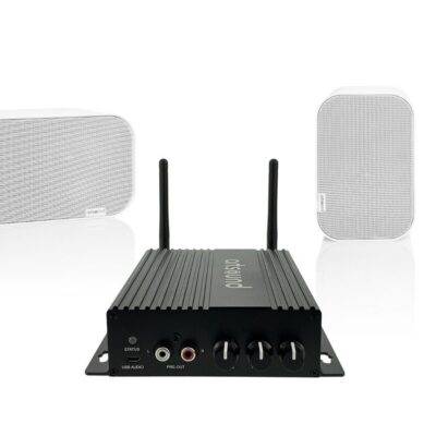 All in point Κολωνου 1 Περιστερι - ArtSound SMARTPACK/UNI30 Ενισχυτής Multiroom και 2 Επιτοίχια Ηχεία UNI30W (Σετ) SMARTPACK/UNI30